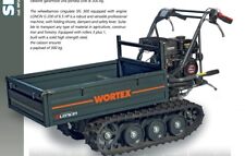 Moto Brouette Crawler WORTEX SFL 300 Moteur Loncin G200 6,5HP 196cc Pétrole
