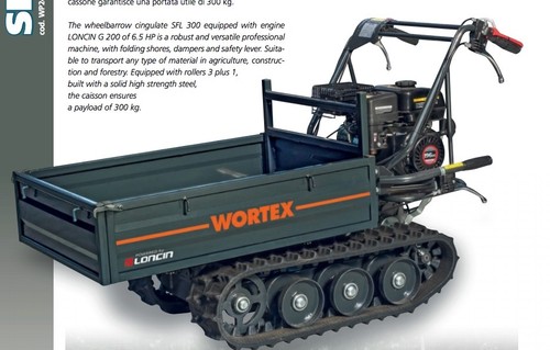 Moto brouette crawler wortex - brouette,