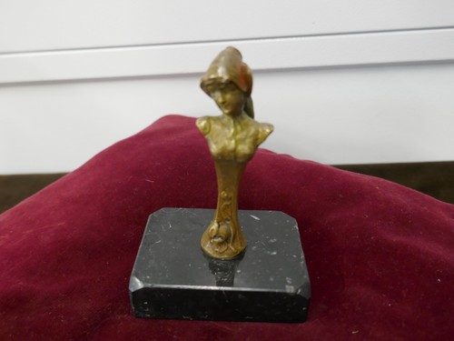 Buste femme bronze sur - femme, en