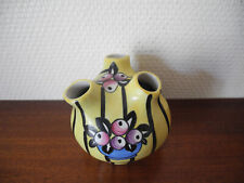 ancien vase bouquetière porcelaine Gabriel Fourmaintraux Desvres déco porcelain