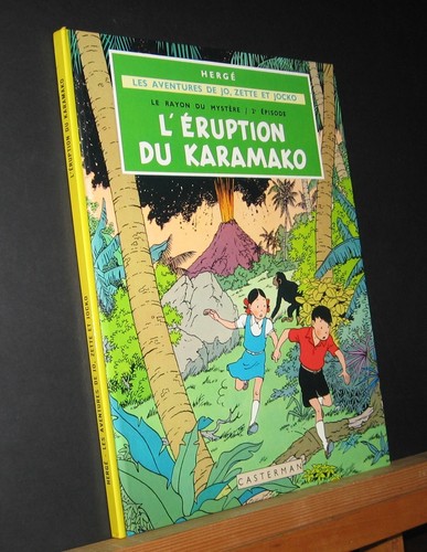 Herge zette et jocko - herge., /