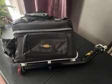 Topeak MTX Cargo Trunk Bag QR Beam Rack Black MTX Cycling Expandable Quicktrack