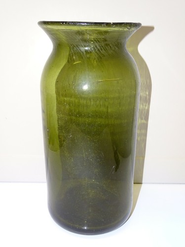 Grand bocal verre - verre, soufflé