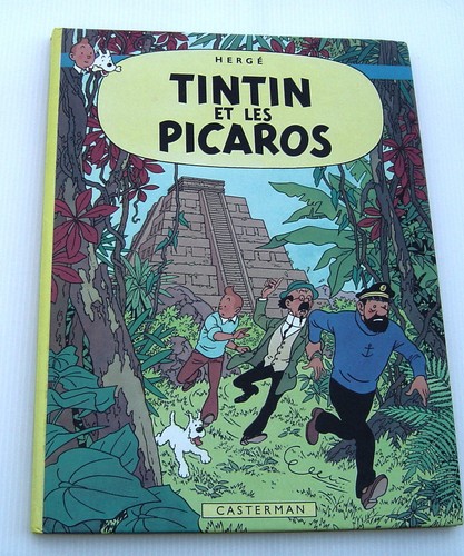 Tintin les picaros - tintin,