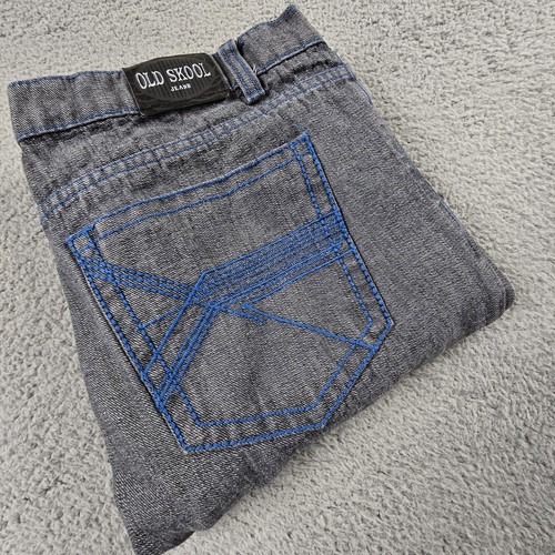 Old skool denim jeans black - old,