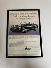 Framed Original Classic TVR Chimaera Magazine Advert Poster Man Cave Wall Art