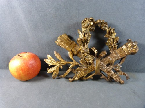 Bronze ameublement fronton - d'ameublement,