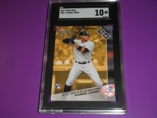 2017 Topps Now OSB-1 Aaron Judge RC AL ROY Bonus Card SGC 10 GEM MINT GET IT NOW