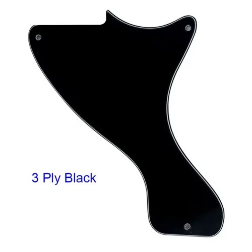 Pickguard plis noir 3 ply - plis,