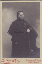 Portrait of an Aged Woman by Léo Barthe Salies-de-Béarn Villa Viviane Vintage 