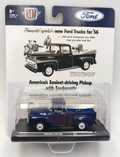★ FORD F 100 TRUCK 1956 - M2 MACHINES - 2020 - BLEU