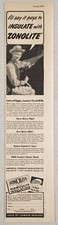 1947 Print Ad Zonolite Vermiculite Insulation Asbestos Farmer Chicago,Illinois
