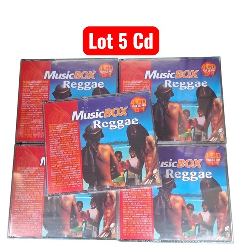 Lot music box reggae - cd,