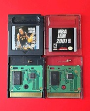 NBA Jam 99 2001 Game Boy Color Nintendo GBC Basketball Lot 2 Sports Games OEM