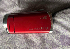 JVC GZ-HM33 Red Video Camera - Compact High Quality Camcorder Japanese Used