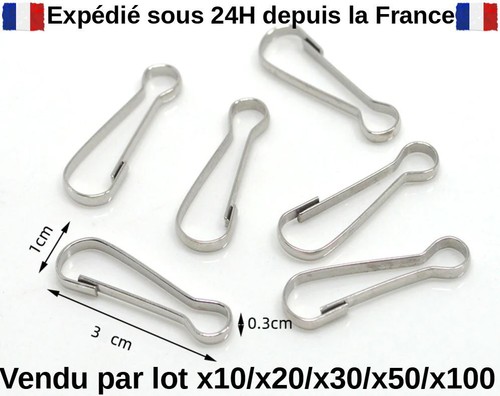 Lot 100 fermoirs - lot,