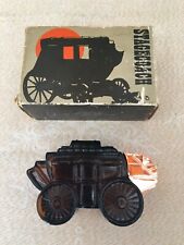 Ancien flacon de parfum Avon voiture diligence Vide