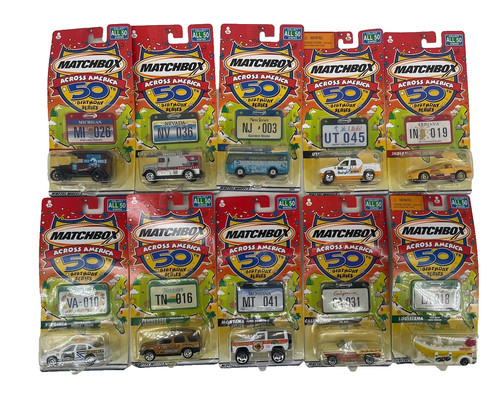 Vintage lot nib matchbox - of,