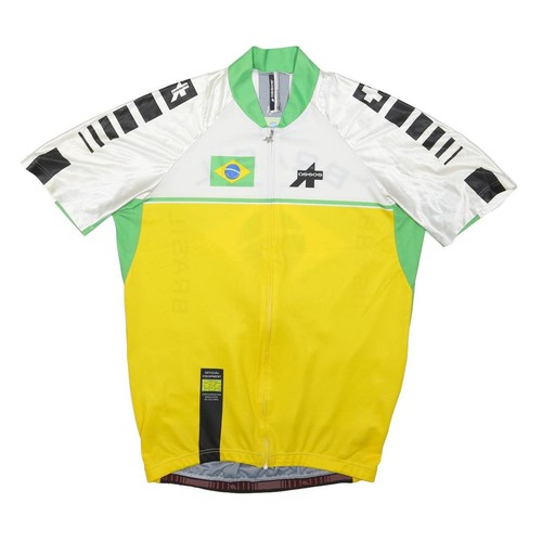 Assos shirt cyclisme jaune - cyclisme, &