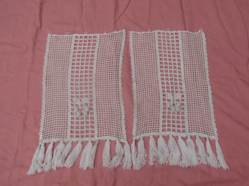Paire rideau ancien - paire,