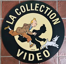 TINTIN PLV Mobile LA COLLECTION VIDEO diamètre 60 cm double face