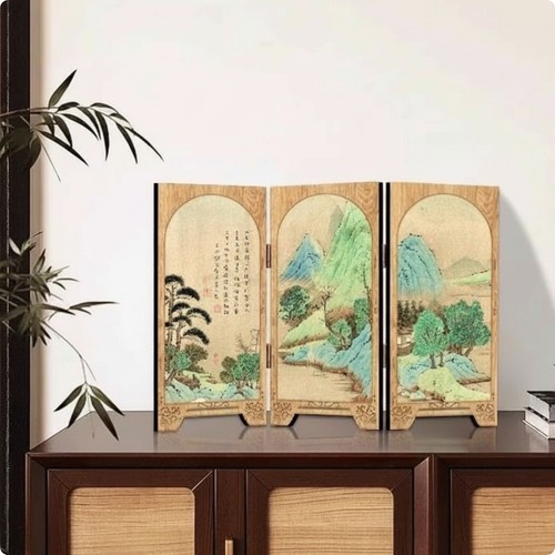 écran pliant chinois design - pliant,