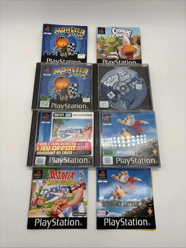 Lot jeux ps1 monster - 4, racer