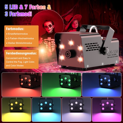 550w machine fumée - machine, led