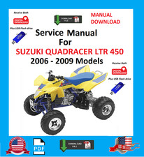 2006 - 2009 Suzuki LTR450 Quad Racer Service Maintenance Manual