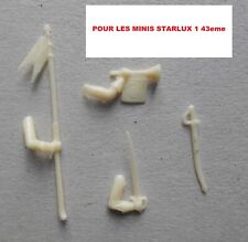 STARLUX COPIES RESINE PIECES DETACHEES POUR GARDES REPUBLICAINS 40mm FHM31037