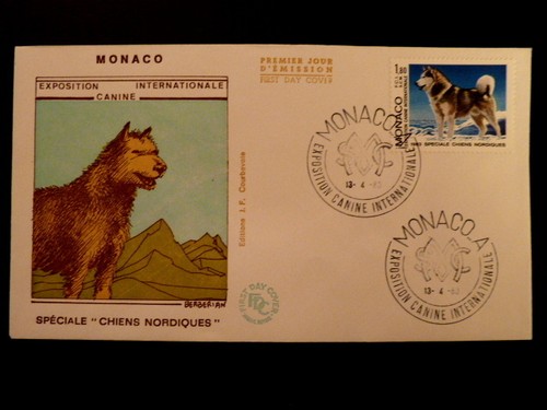 Monaco premier jour fdc - fdc, yvert