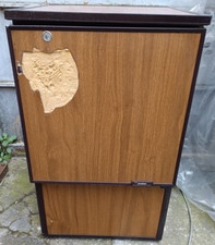 Vintage Ignis Fridge - Minibar + Cable + Key + Wheels