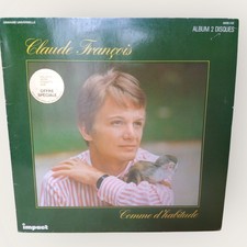 🎶 Vinyle 2 disques - Claude François – "Comme d'habitude" 🎶