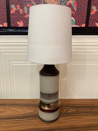 Lampe céramique estampillée - lampe,