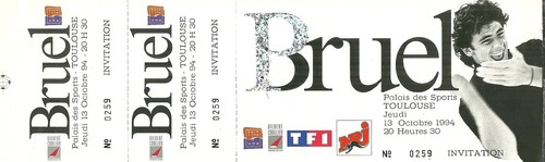 Rare ticket billet concert - /,