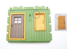 PLAYMOBIL (B3214) WESTERN - Wall Door & Window Sheriff's Office 3786 Broken