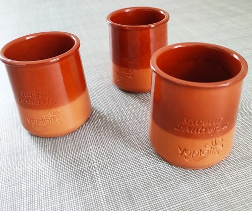 Lot pots de - 3,