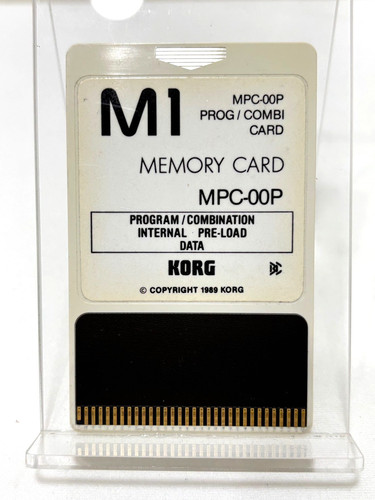 Carte mémoire korg - carte, m1