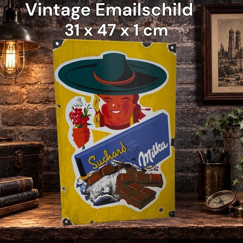 Vintage milka suchard chocolat - vintage,