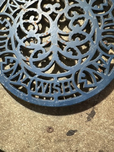 Ancien dessous plat rond - de,