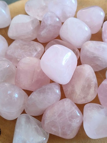 Pierre roulée quartz rose - pierre,