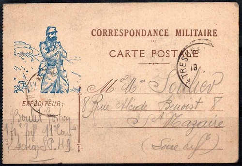 France 1916 entiers postaux - france,