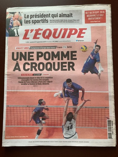 Equipe journal 09 - journal, 27/09/2019