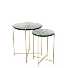 Ensemble de 2 tables gigogne