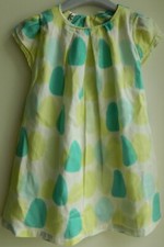 Robe  d'été  T 4 ans manches