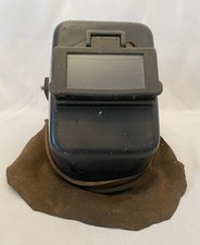Huntsman Welding Helmet Vintage Halloween Costume Steampunk Dirty Neck Guard