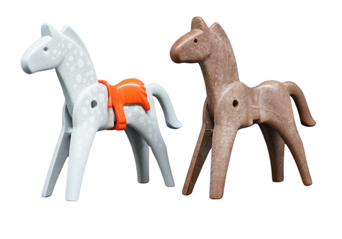 Playmobil chevaux avec selle