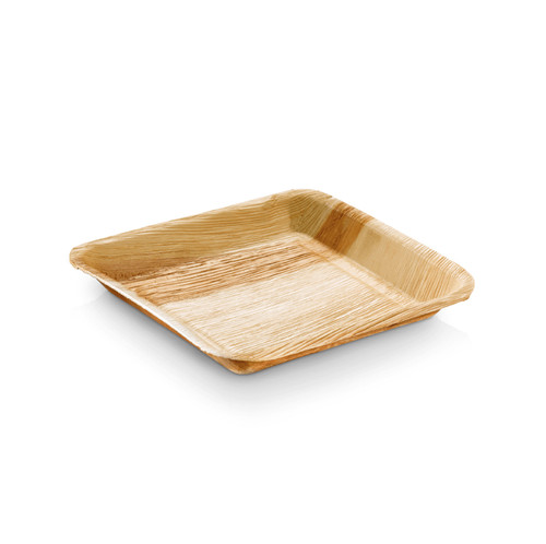 Assiettes jetables palmier - assiettes,