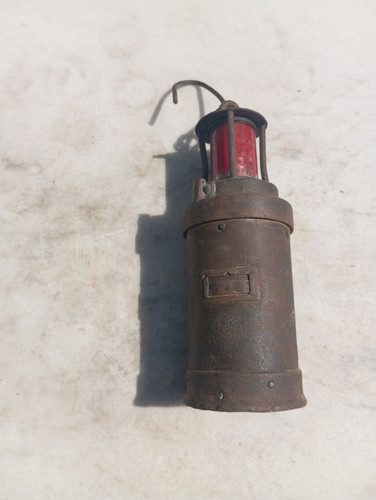 Ancienne lampe mineur - de,