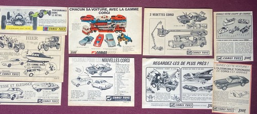 Corgi toys publicités